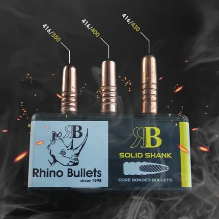 Rhino Bullets 416 Solid Shank (20 Units)