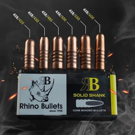 Rhino Bullets 458 Solid Shank (20 Units)