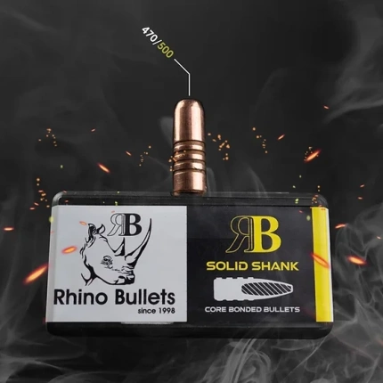 Rhino Bullets 470 Solid Shank (20 Units)
