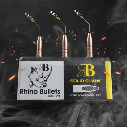 Rhino Bullets 6.5 Solid Shank (50 Units)