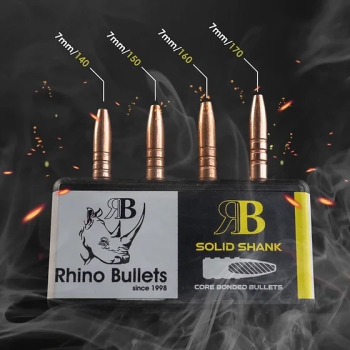 Rhino Bullets 7mm Solid Shank (50 Units)